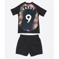 Maglia Calcio Leicester City Jamie Vardy #9 Seconda Divisa Bambino 2024-25 Manica Corta (+ pantaloncini)